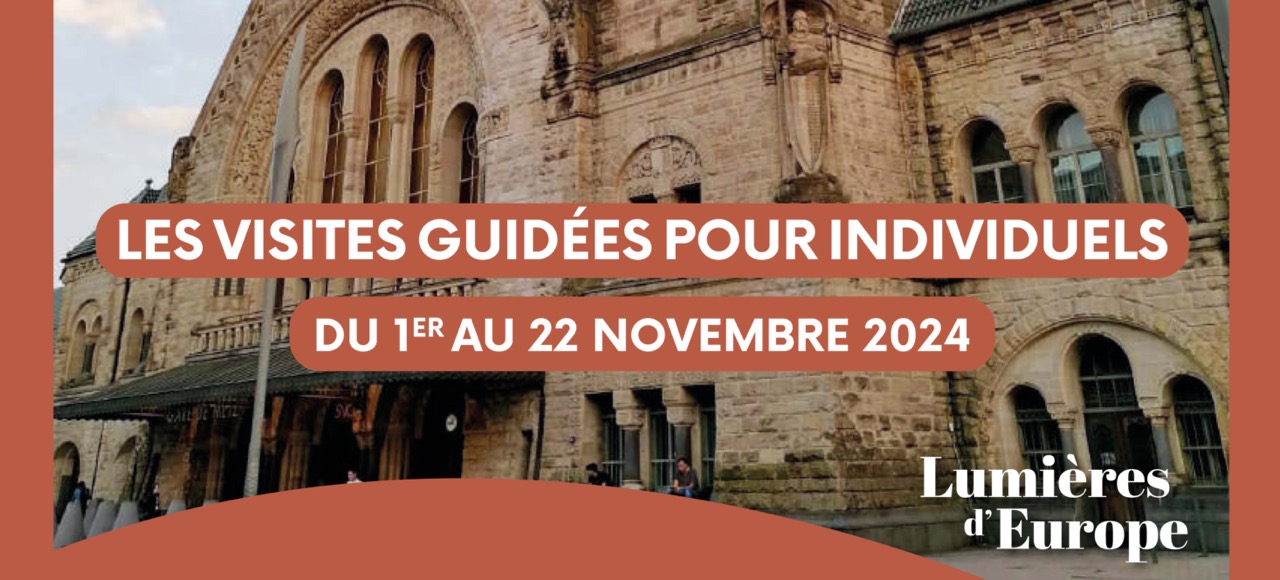 Calendrier des visites guidées du 1er au 22 novembre 2024